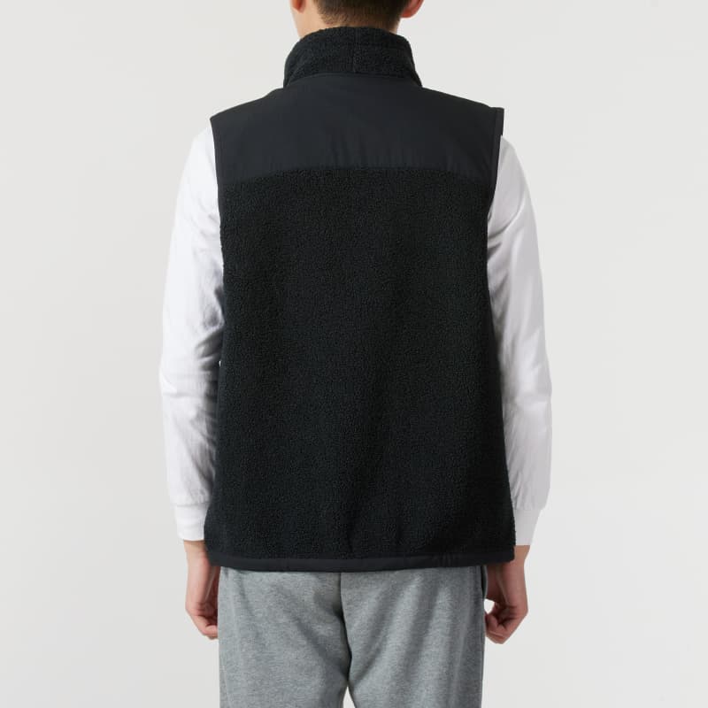 ベスト メンズ フリース 立体裁断あったか機能性フリースベスト