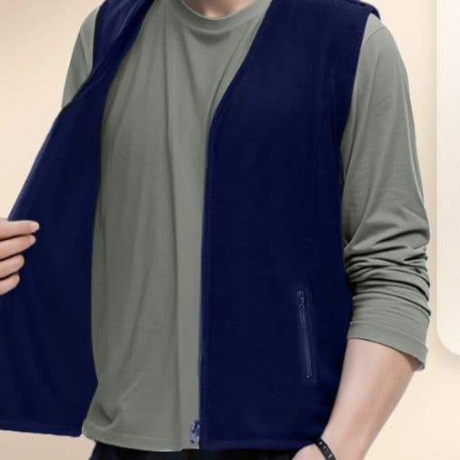 ベスト メンズ フリース シンプル軽量