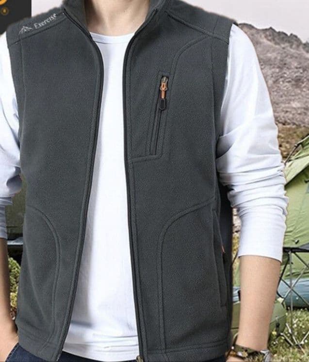 ベスト メンズ フリース アウトドア向け