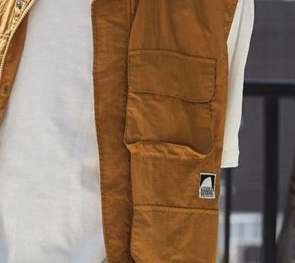 ベスト メンズ ナイロン アーバンマルチポケットベスト