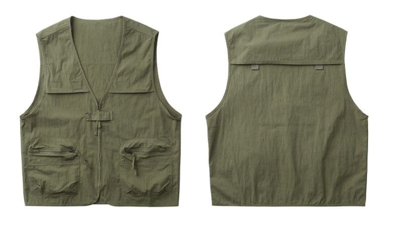 ベスト メンズ ナイロン アウトドアユーティリティベスト