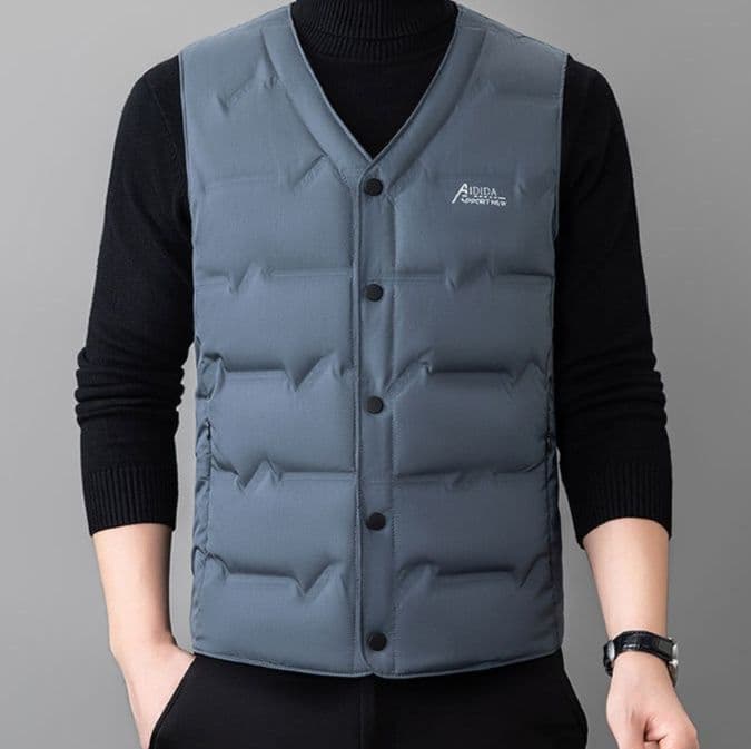 ベスト メンズ ダウン シンプル スタイル 高機能ダウンベスト