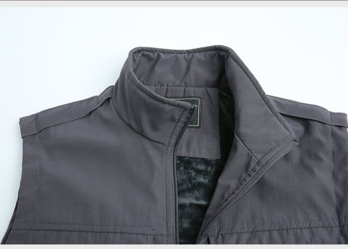 ベスト メンズ  ナイロン多機能ポケット実用ベスト