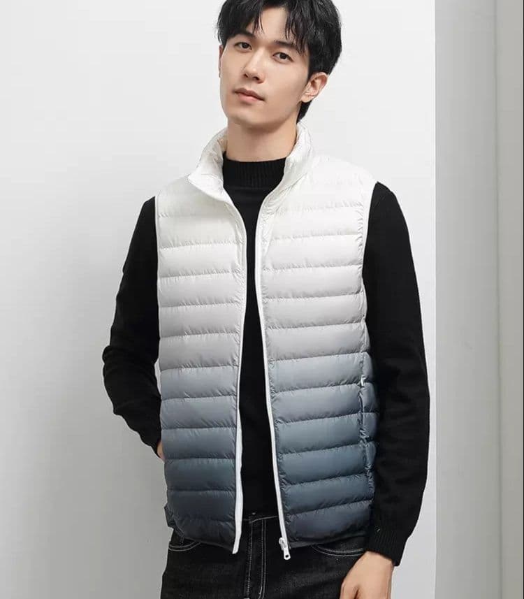 ベスト メンズ ダウン 立体キルティングダウンベスト