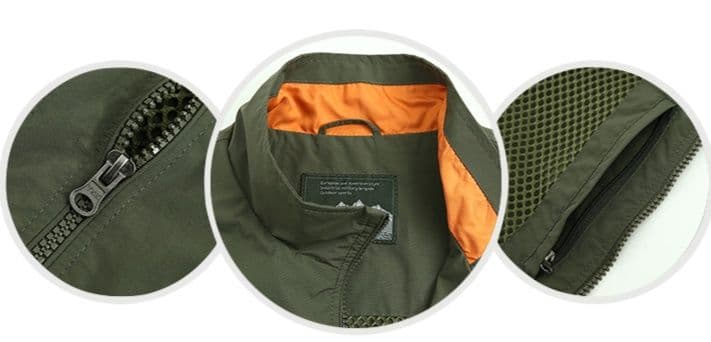 ベスト メンズ ナイロン 多機能アウトドアユーティリティベスト