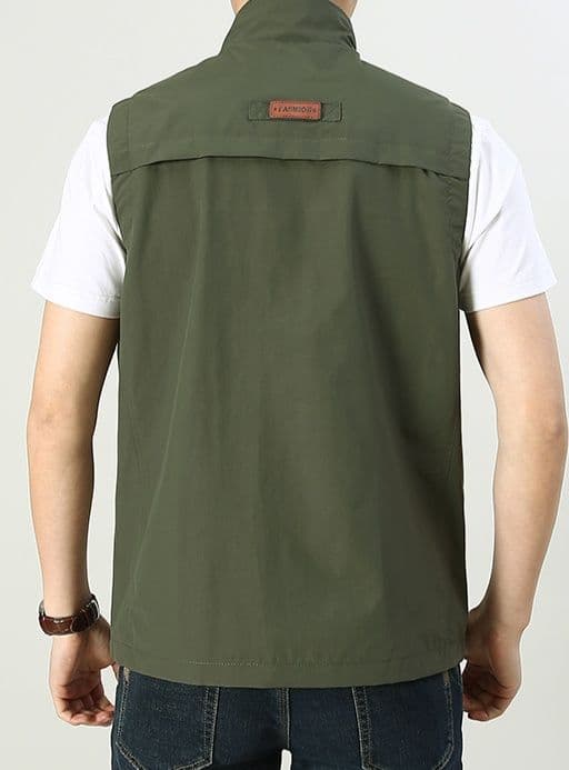 ベスト メンズ ナイロン 多機能アウトドアユーティリティベスト