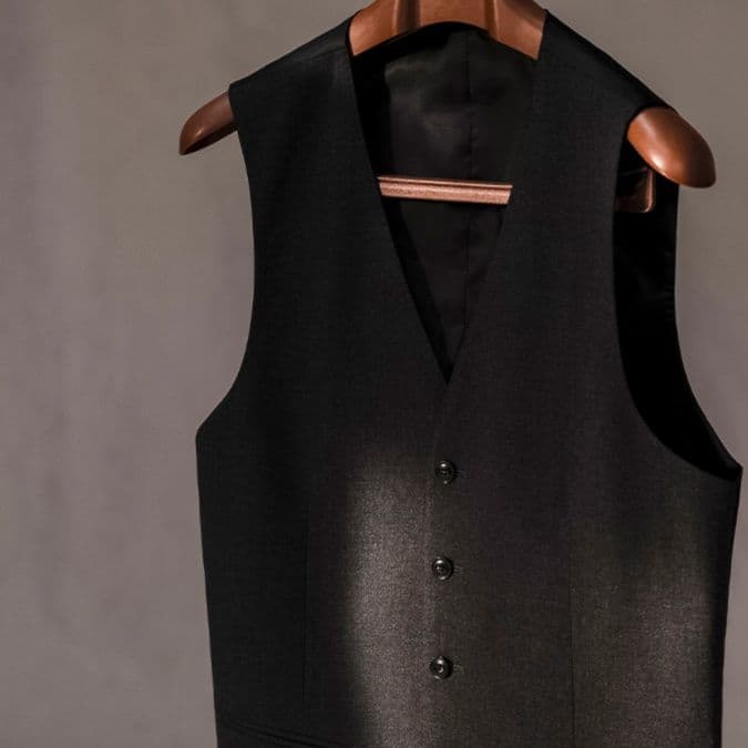ベスト メンズ スーツ 上質仕立て フォーマルベスト