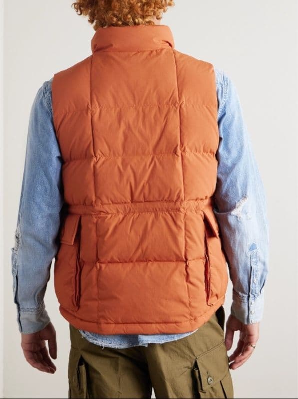 ベスト メンズ ダウン アウトドアスタイル ハンティングベスト