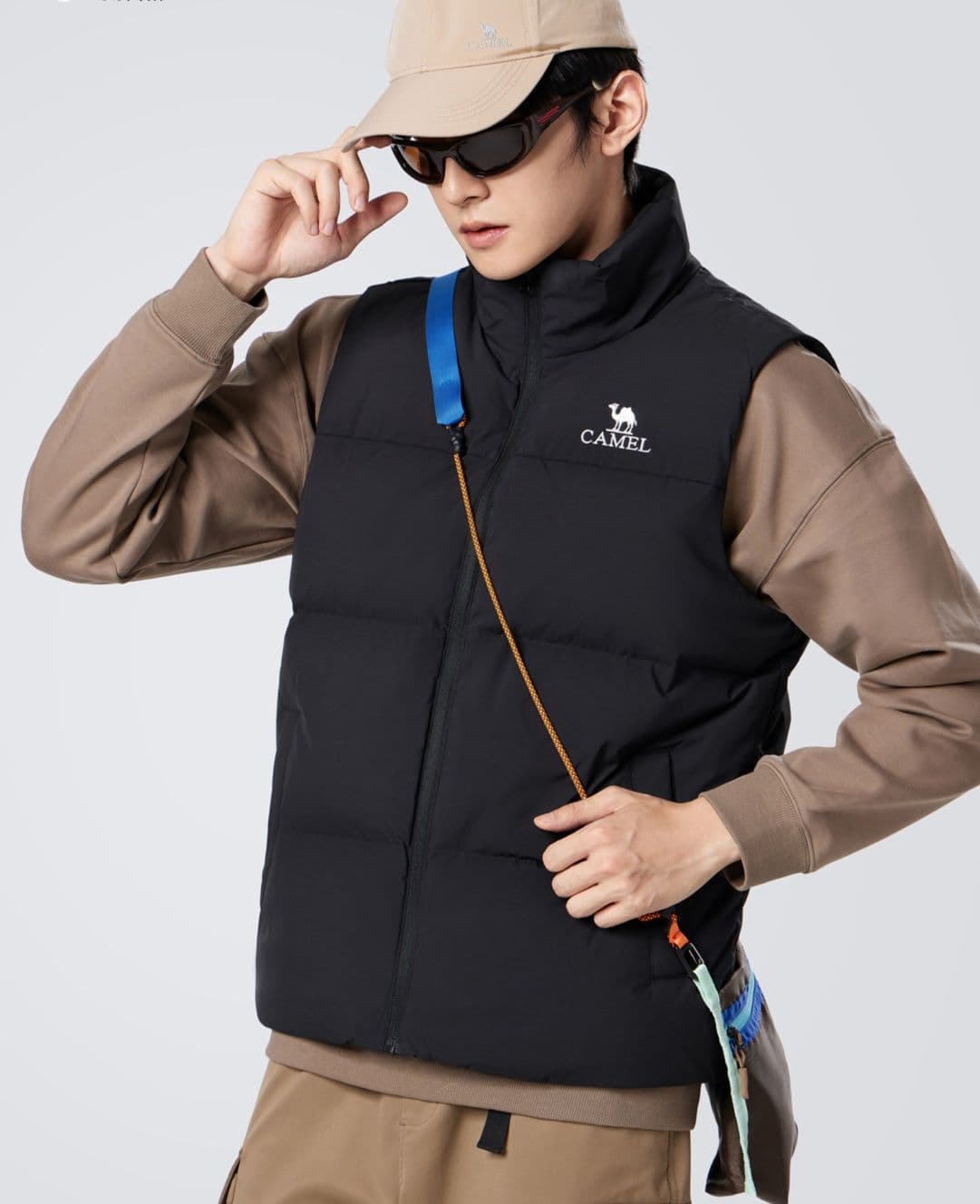 ベスト メンズ ダウン 撥水機能付き高機能防寒ベスト