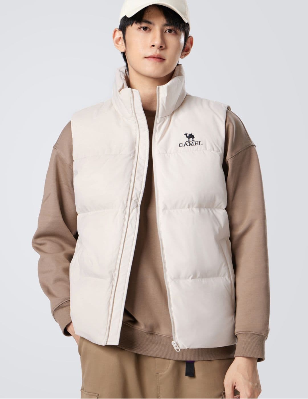 ベスト メンズ ダウン 撥水機能付き高機能防寒ベスト