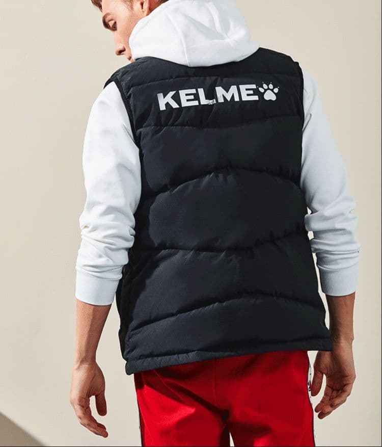 ベスト メンズ ダウン スポーティ立ち襟ダウンベスト