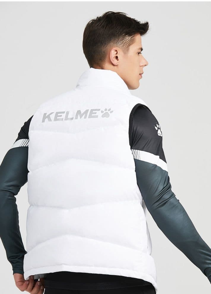 ベスト メンズ ダウン スポーティ立ち襟ダウンベスト