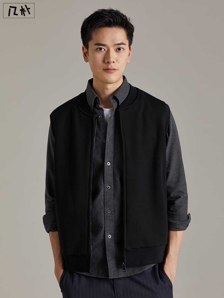 ベスト メンズ フリース スタンドカラー軽量