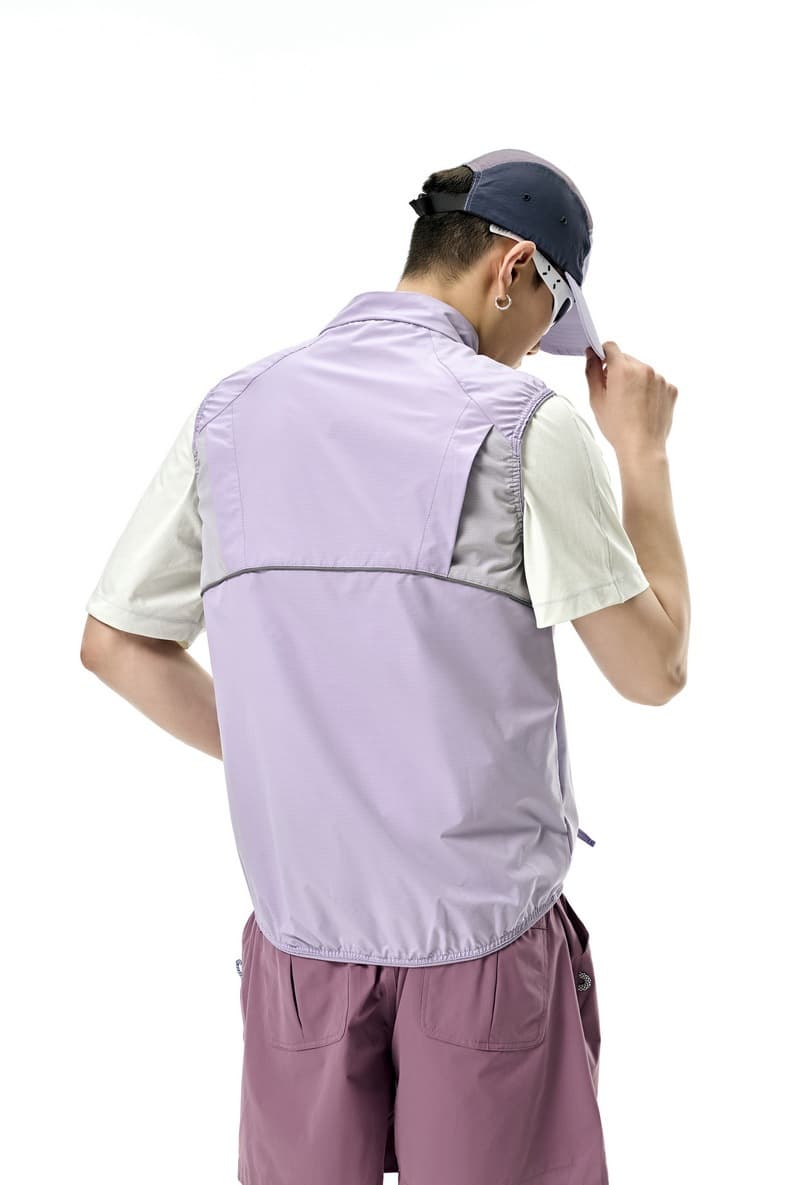 メンズ ベスト メンズ防風ベスト速乾通気　ナイロン運動着全3色