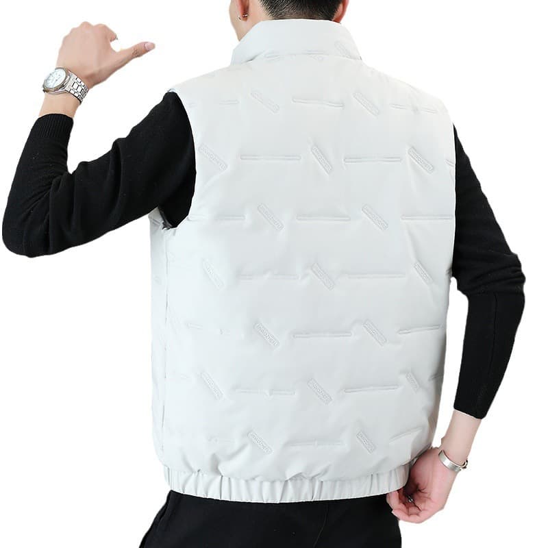 ベスト メンズ ダウン 暖かな季節のベストダウン