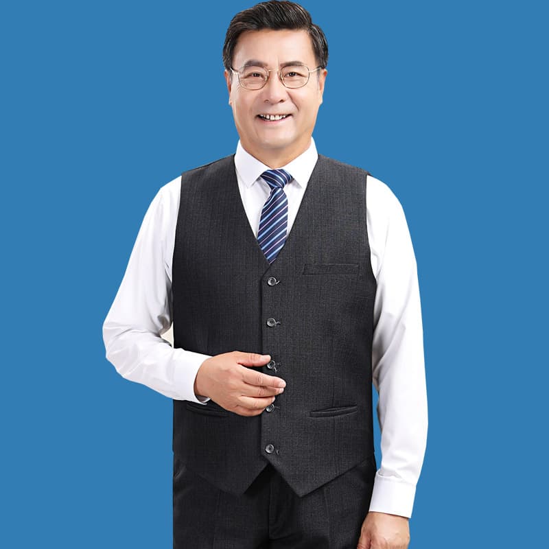 ベスト メンズ スーツ 上質仕立て ビジネスベスト