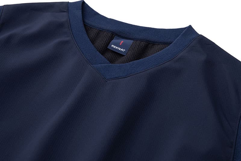 メンズ ベスト 紺色無地Vネックベスト男女兼用ノースリーブ