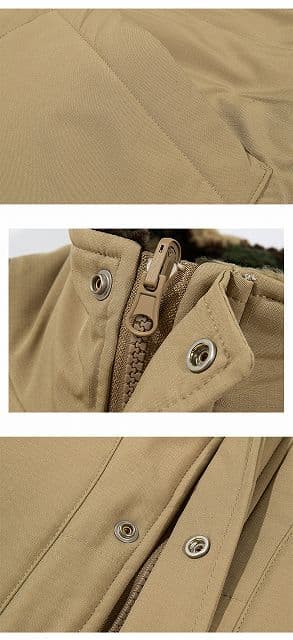 メンズ ベスト メンズ両面着用迷彩柄中綿ベスト防寒アウター