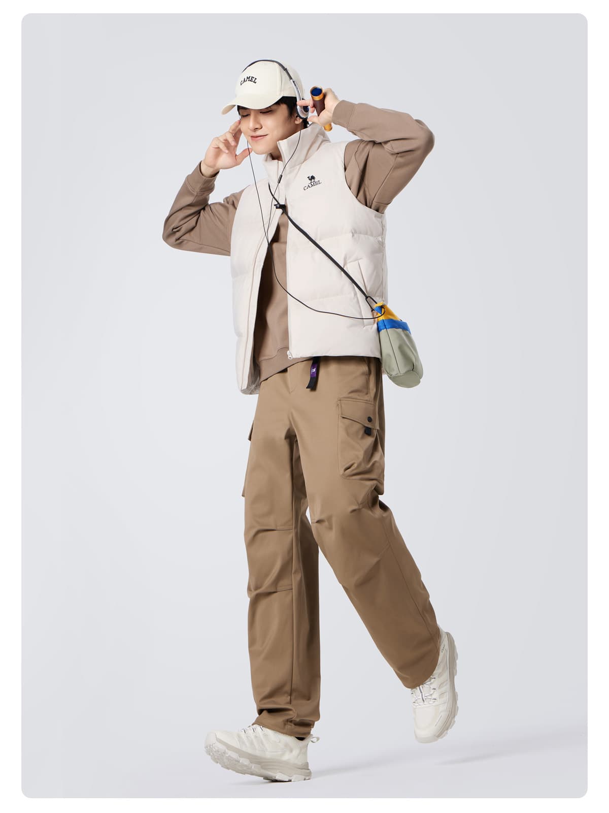 ベスト メンズ ダウン 撥水機能付き高機能防寒ベスト