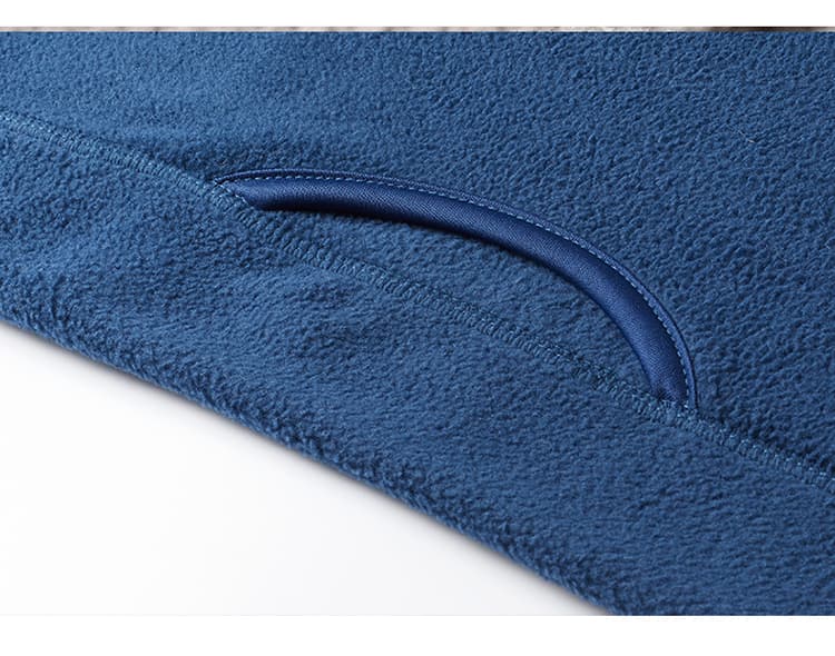 ベスト メンズ フリース スタンドカラー