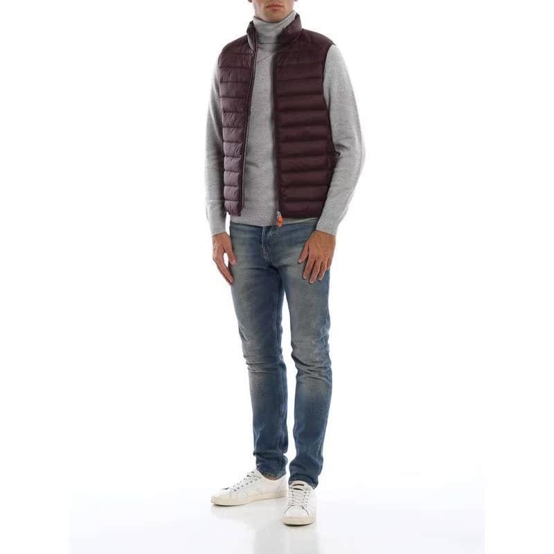 ベスト メンズ ダウン 軽量スタンドカラーダウンベスト
