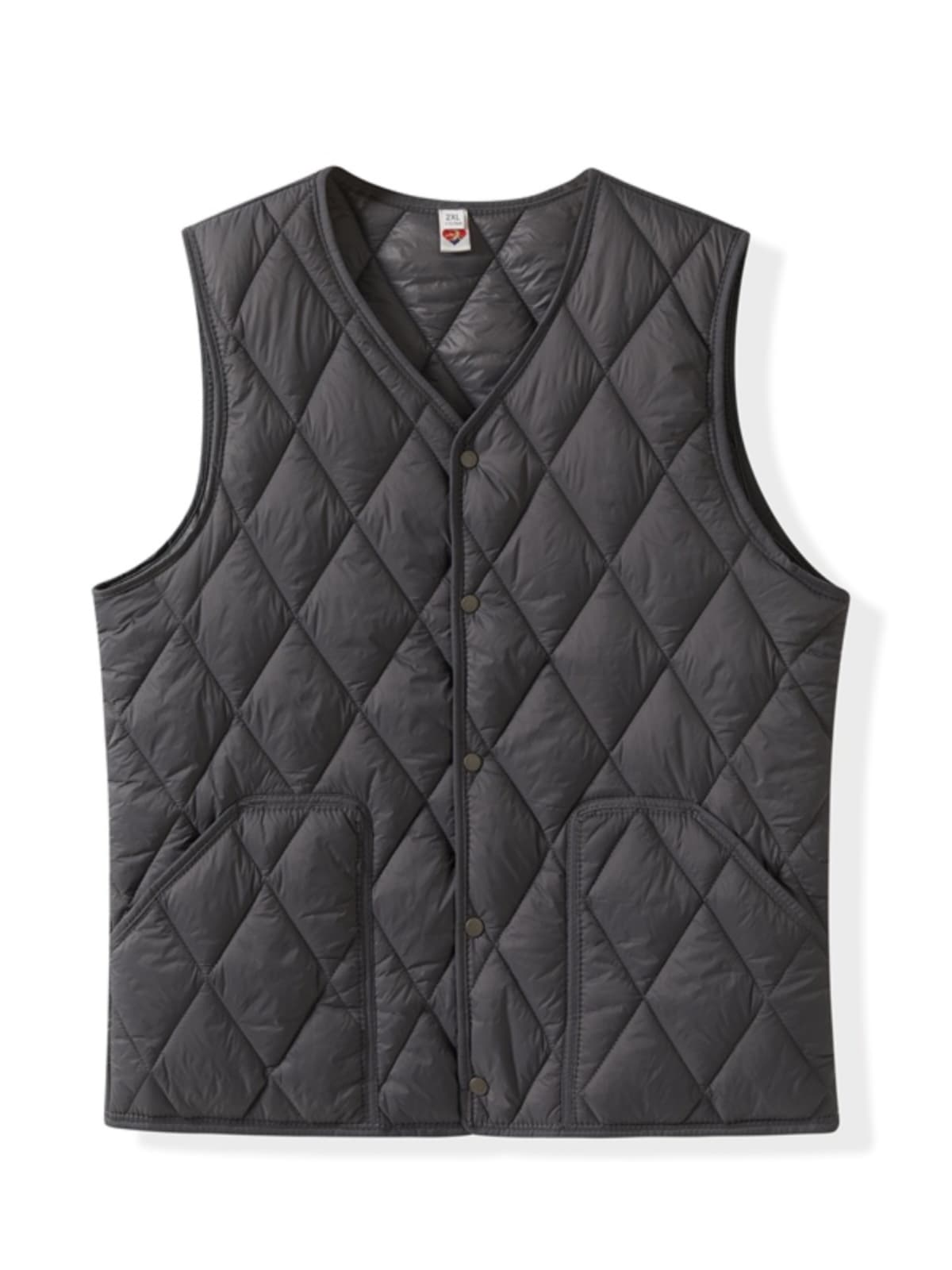 ベスト メンズ ダウン キルティング ライト ダウンベスト