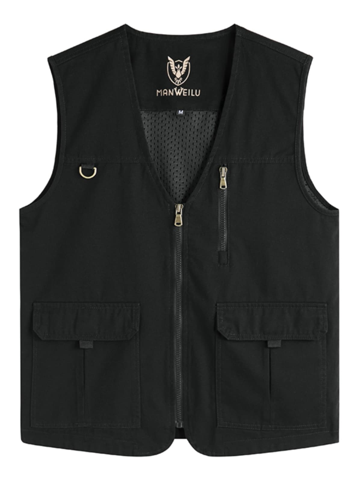 ベスト メンズ 多機能ポケット付きアウトドアベスト