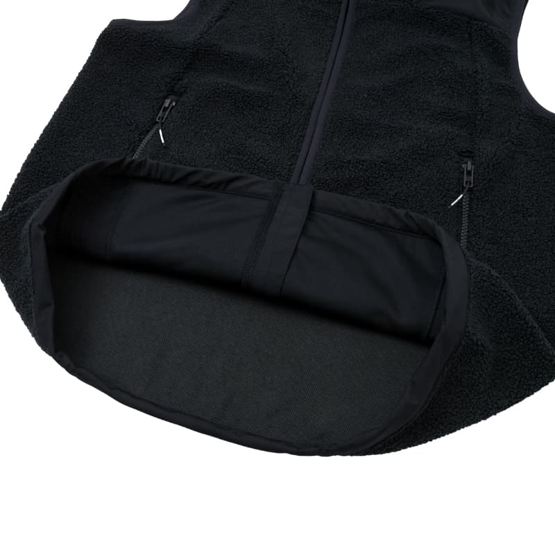 ベスト メンズ フリース 立体裁断あったか機能性フリースベスト