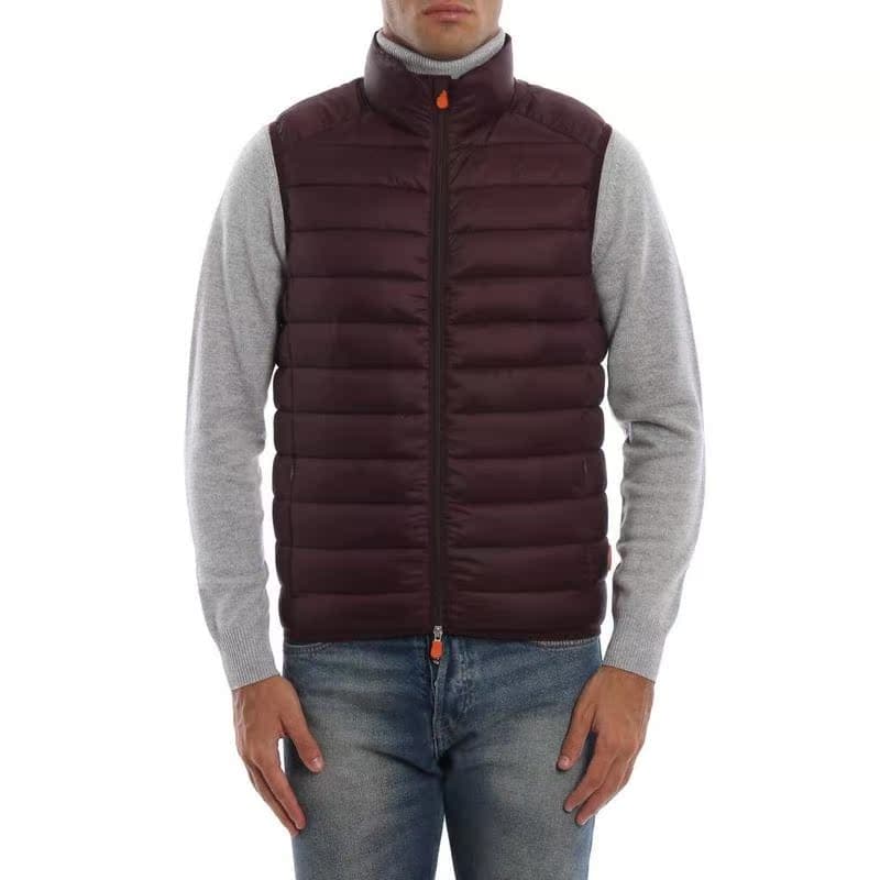 ベスト メンズ ダウン 軽量スタンドカラーダウンベスト