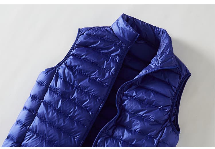 ベスト メンズ 超軽量携帯収納ダウンベスト