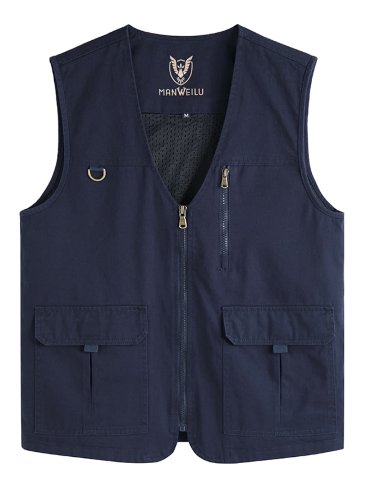 ベスト メンズ 多機能ポケット付きアウトドアベスト