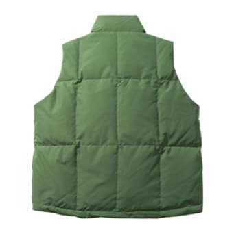 メンズ ベスト ダウン 軽量防寒中綿入り