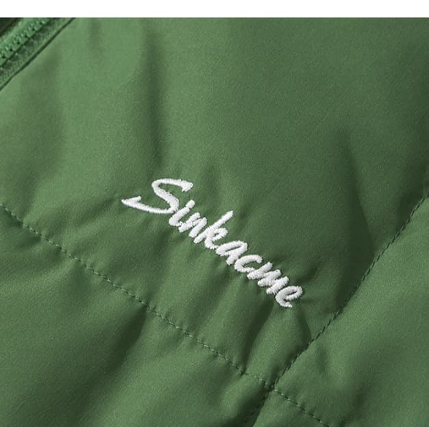 メンズ ベスト ダウン 軽量防寒中綿入り