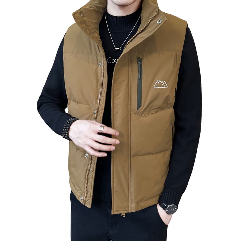 メンズ ベスト 男性用高機能防寒ダウン