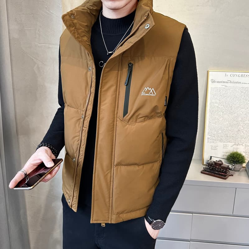 メンズ ベスト 男性用高機能防寒ダウン